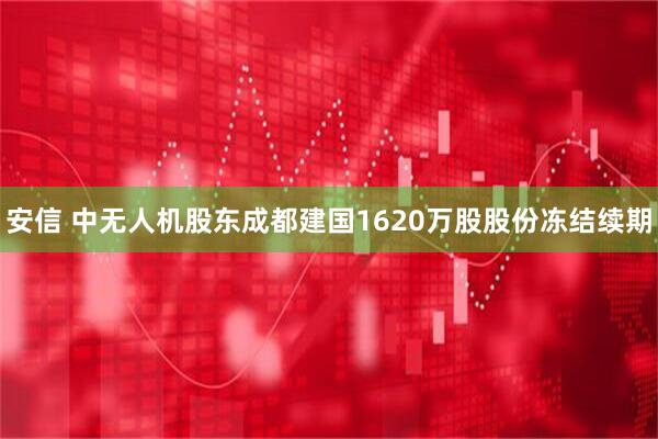安信 中无人机股东成都建国1620万股股份冻结续期